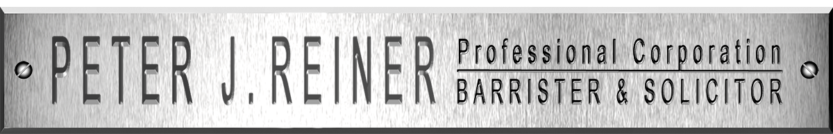 Reiner Law Toronto / Lawyer - Barrister - Solicitor